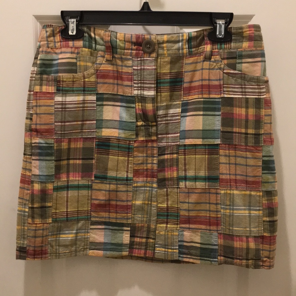 Ann Taylor Loft Madras Skirt
